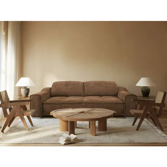 Canapea extensibilă Philadelphia, spațiu depozitare, mecanism extensibil, structură lemn masiv, 255x110 cm, personalizabil picture - 2