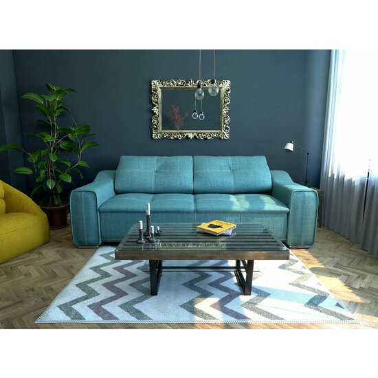 Canapea extensibilă Philadelphia, spațiu depozitare, mecanism extensibil, structură lemn masiv, 255x110 cm, personalizabil picture - 20