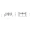 Canapea Plaza Cu Reglaj Electric 212x105 cm picture - 6