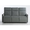 Canapea Recliner BENJAMIN, 3 locuri, Culoare Gri picture - 6