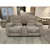 Canapea recliner Relax 2 locuri gri, catifea, suport picioare, pahare și spațiu depozitare, design ergonomic picture - 7