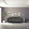 Canapea extensibilă Rico, design modern curbat, tapițerie boucle, 224x114x91 cm, diverse culori picture - 1