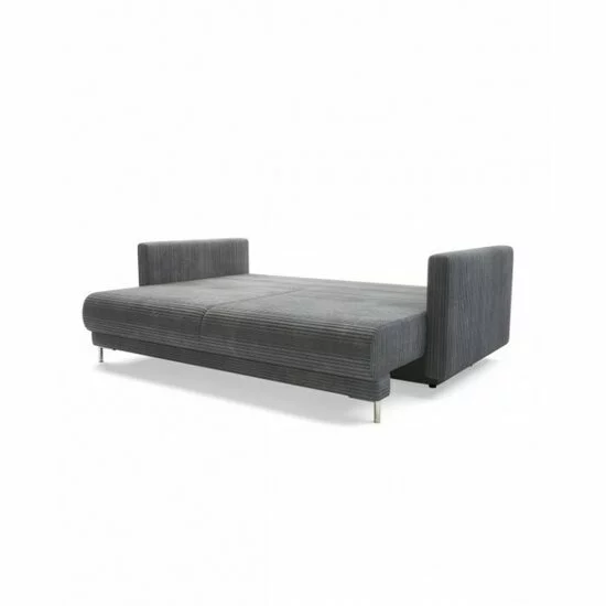 Canapea extensibilă Rico, design modern curbat, tapițerie boucle, 224x114x91 cm, diverse culori picture - 5