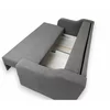 Canapea Royal, 3 locuri, extensibilă cu ladă de depozitare, structură lemn de fag + PAL, arcuri bonell, tapițerie catifea baby face 235x105x80 cm, Culoare personalizabilă picture - 5