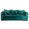 Canapea Royal Matlasat Lux, 3 locuri, extensibilă cu ladă de depozitare, arcuri bonell, tapițerie catifea baby face 235x105x80 cm, Culoare personalizabilă picture - 2