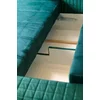 Canapea Royal Matlasat Lux, 3 locuri, extensibilă cu ladă de depozitare, arcuri bonell, tapițerie catifea baby face 235x105x80 cm, Culoare personalizabilă picture - 5