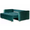 Canapea Royal Matlasat Lux, 3 locuri, extensibilă cu ladă de depozitare, arcuri bonell, tapițerie catifea baby face 235x105x80 cm, Culoare personalizabilă picture - 4