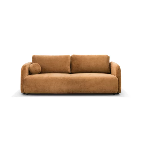 Canapea Extensibilă Santiago Design Modular, Stofă Premium, 237x107x93 cm, Gri Închis picture - 4