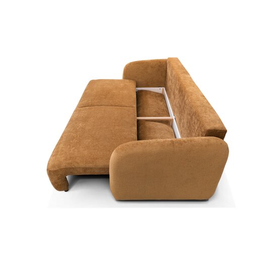 Canapea Extensibilă Santiago Design Modular, Stofă Premium, 237x107x93 cm, Gri Închis picture - 9