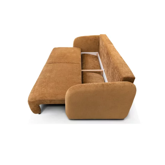 Canapea Extensibilă Santiago Design Modular, Stofă Premium, 237x107x93 cm, Gri Închis picture - 9