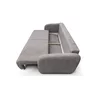 Canapea Extensibilă Santiago Design Modular, Stofă Premium, 237x107x93 cm, Gri Închis picture - 22