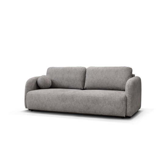 Canapea Extensibilă Santiago Design Modular, Stofă Premium, 237x107x93 cm, Gri Închis picture - 19