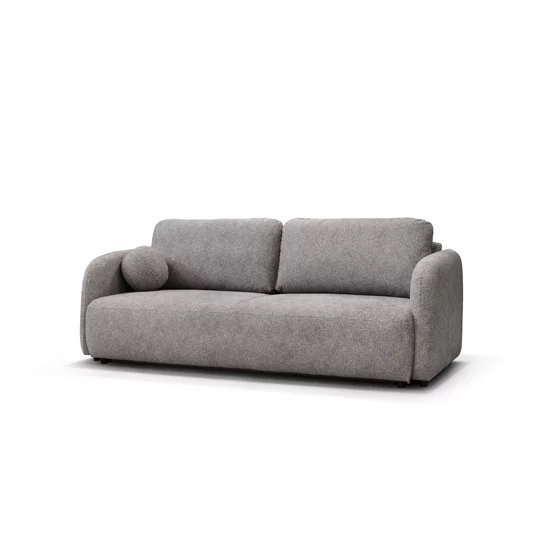 Canapea Extensibilă Santiago Design Modular, Stofă Premium, 237x107x93 cm, Gri Închis picture - 19