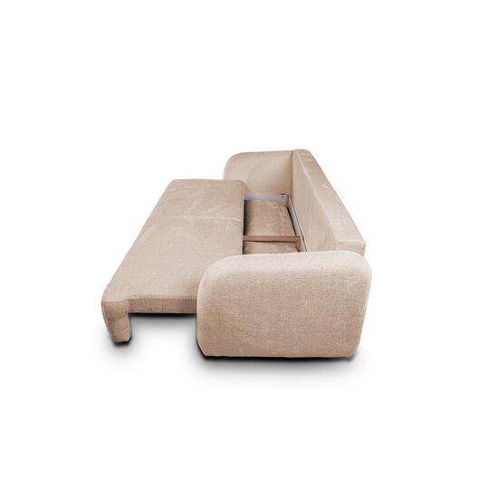 Canapea Extensibilă Santiago Design Modular, Stofă Premium, 237x107x93 cm, Gri Închis picture - 29