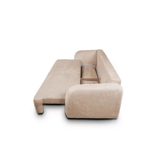 Canapea Extensibilă Santiago Design Modular, Stofă Premium, 237x107x93 cm, Gri Închis picture - 29