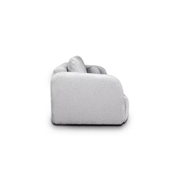 Canapea Extensibilă Santiago Design Modular, Stofă Premium, 237x107x93 cm, Gri Închis picture - 14