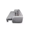 Canapea Extensibilă Santiago Design Modular, Stofă Premium, 237x107x93 cm, Gri Închis picture - 16