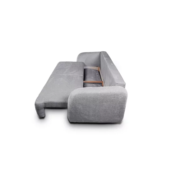 Canapea Extensibilă Santiago Design Modular, Stofă Premium, 237x107x93 cm, Gri Închis picture - 16