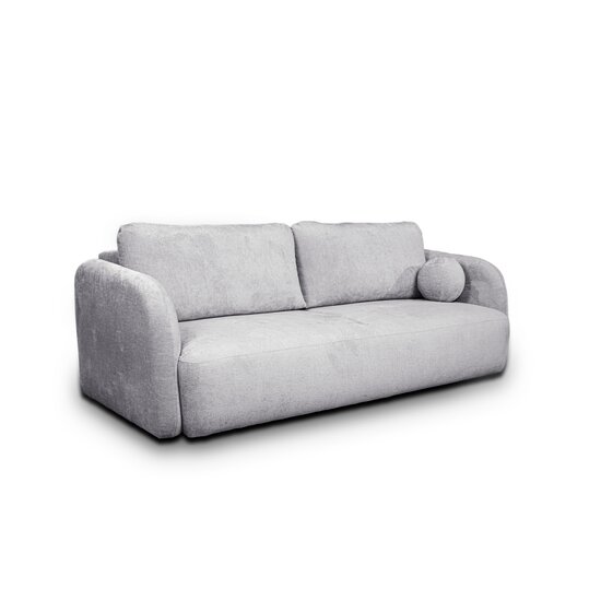 Canapea Extensibilă Santiago Design Modular, Stofă Premium, 237x107x93 cm, Gri Închis picture - 15