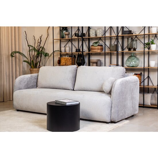 Canapea Extensibilă Santiago Design Modular, Stofă Premium, 237x107x93 cm, Gri Închis picture - 10