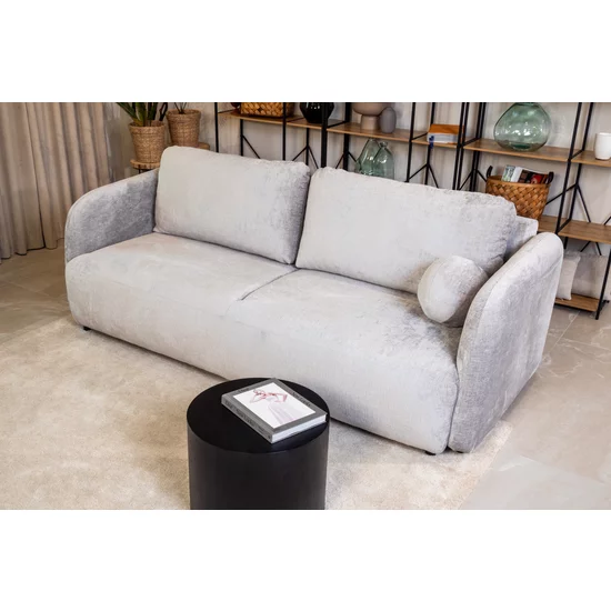 Canapea Extensibilă Santiago Design Modular, Stofă Premium, 237x107x93 cm, Gri Închis picture - 11