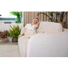 Canapea Extensibilă Santiago Design Modular, Stofă Premium, 237x107x93 cm, Gri Închis picture - 25
