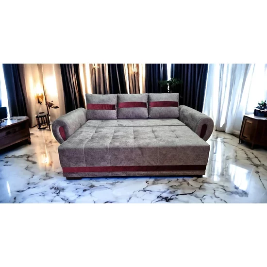 Canapea extensibilă Sofia, confort sporit, spațiu depozitare, tapițerie moale, 240x100 cm, culoare personalizată picture - 3