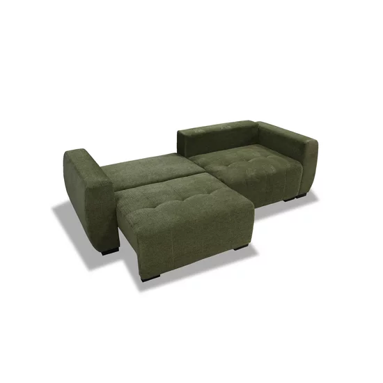 Canapea extensibilă Spike, ladă depozitare și spațiu de dormit 200x150 cm, spumă poliuretanică și arcuri sinusoidale, stofă rezistentă, 252x105x86 cm, personalizabil picture - 3