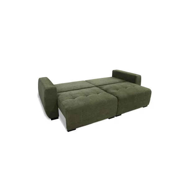 Canapea extensibilă Spike, ladă depozitare și spațiu de dormit 200x150 cm, spumă poliuretanică și arcuri sinusoidale, stofă rezistentă, 252x105x86 cm, personalizabil picture - 4