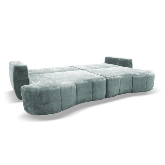 Canapea extensibilă Strada, ladă depozitare și spațiu de dormit 240x155 cm, spumă poliuretanică și arcuri sinusoidale, stofă rezistentă, 292x125x93 cm, personalizabil picture - 11