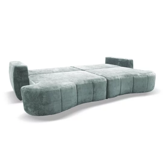 Canapea extensibilă Strada, ladă depozitare și spațiu de dormit 240x155 cm, spumă poliuretanică și arcuri sinusoidale, stofă rezistentă, 292x125x93 cm, personalizabil picture - 11