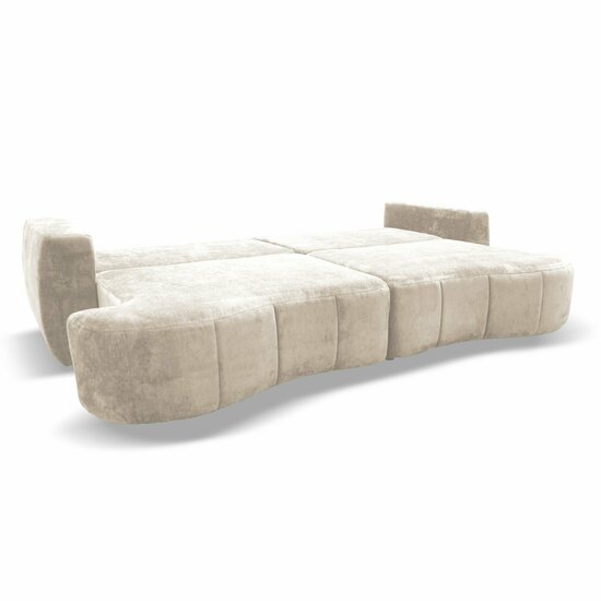 Canapea extensibilă Strada, ladă depozitare și spațiu de dormit 240x155 cm, spumă poliuretanică și arcuri sinusoidale, stofă rezistentă, 292x125x93 cm, personalizabil picture - 2