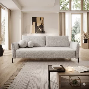 Canapea Vasco - Eleganță Minimalistă, Funcție de Dormit 200x146 cm și Depozitare