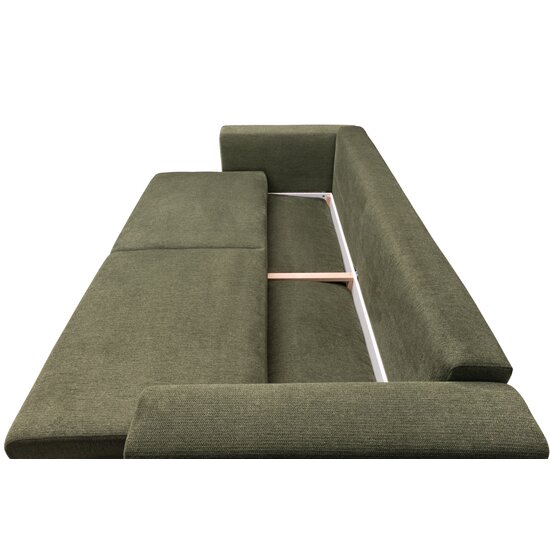 Canapea Veni extensibilă, spațiu de dormit generos și ladă depozitare, structură lemn masiv și PAL, 244x104x90 cm, culoare personalizabilă picture - 11