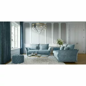 Canapea Verona 140, Extensibilă Cu Laterale Reglabile, Stil Glamour, 195x106x97 cm, Culoare La Alegere