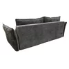Canapea Vibe, extensibilă cu spațiu de dormit 195x146 cm, structură lemn masiv și PAL, spumă HR și arcuri, stofă kronos 22, 235x104x88 cm, gri picture - 6