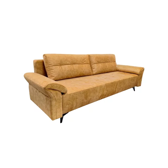 Canapea extensibilă Vivo,  culoare personalizabila - 245x100 cm, design modern cu tetiere opționale și ladă de depozitare, structură din fag masiv picture - 2