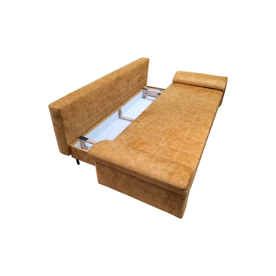 Canapea extensibilă Vivo,  culoare personalizabila - 245x100 cm, design modern cu tetiere opționale și ladă de depozitare, structură din fag masiv picture - 4
