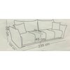 Canapea Extensibila Zen 235x104x90 cm picture - 4