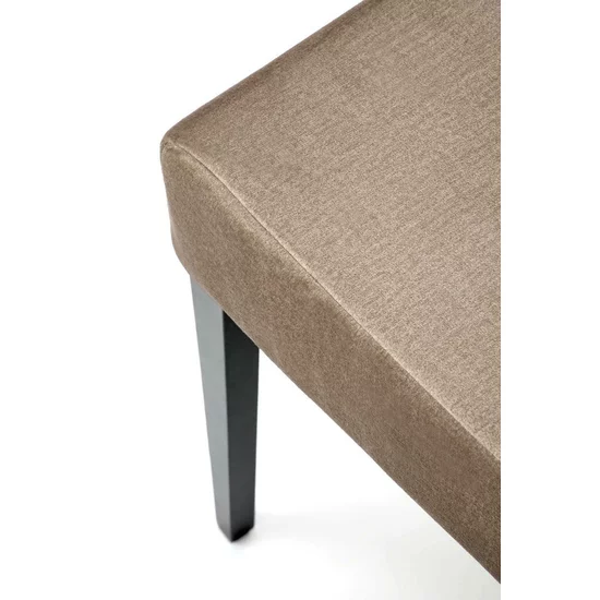 Scaun Clarion 2 tapițat, spătar înalt, cadru solid, 42x58x97 cm, bej picture - 8