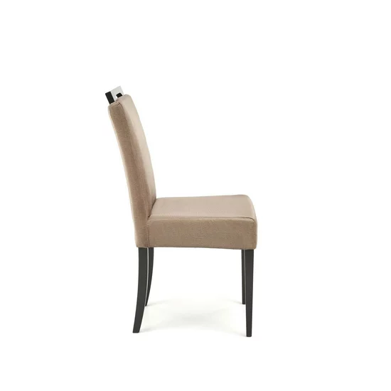 Scaun Clarion 2 tapițat, spătar înalt, cadru solid, 42x58x97 cm, bej picture - 4