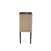 Scaun Clarion 2 tapițat, spătar înalt, cadru solid, 42x58x97 cm, bej picture - 6