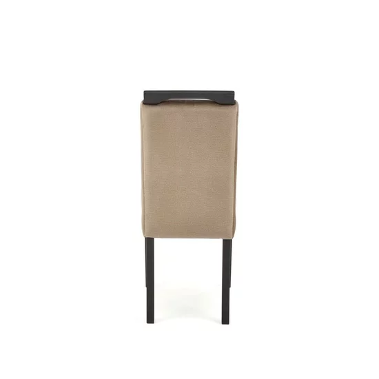 Scaun Clarion 2 tapițat, spătar înalt, cadru solid, 42x58x97 cm, bej picture - 6