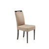 Scaun Clarion 2 tapițat, spătar înalt, cadru solid, 42x58x97 cm, bej picture - 1