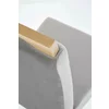 Scaun Clarion, design elegant, PAL + lemn, 42x58x97 cm, gri/stejar picture - 5
