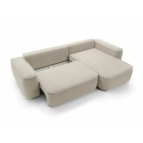 Colțar Sandby, 283x168 cm, cu ladă de depozitare, spațiu de dormit generos, material premium picture - 5