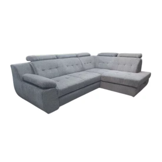 Colțar Abriamo extensibil, tetiere reglabile, ladă depozitare, cadru fag, 277x199 cm, culoare personalizată picture - 5