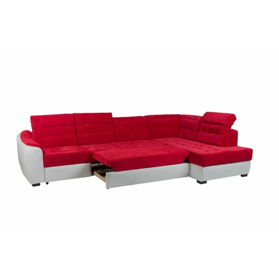 Colțar extensibil Antonio Mare, cu tetiere reglabile și ladă depozitare, 325x193 cm, culoare la alegere picture - 4