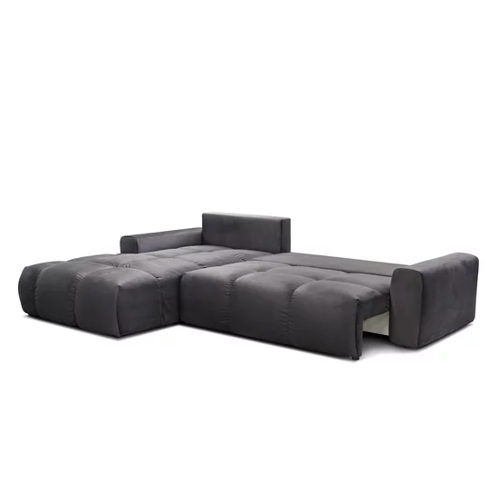 Colțar Atlantic extensibil, cu ladă de depozitare și arcuri independente, 306x224x92 cm picture - 3