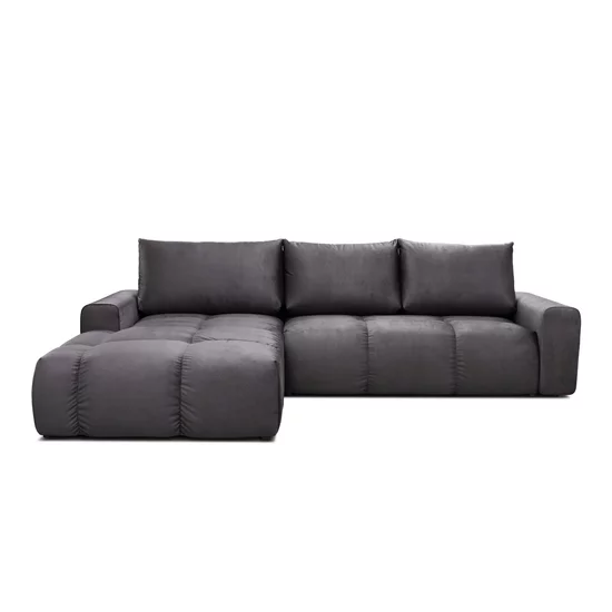 Colțar Atlantic extensibil, cu ladă de depozitare și arcuri independente, 306x224x92 cm picture - 2